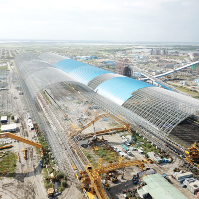 Waterproof Space Frame Node Joint 100m-300m For Coal Storage