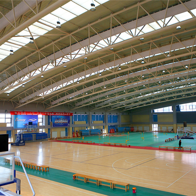 Prefab Design Durable Stadium Steel Structure For Large Span