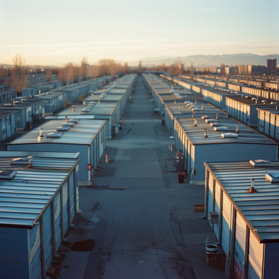 Sustainable Flat Metal Roof With Galvanized 2.5 Mm Panel For Private Or Public Facilities