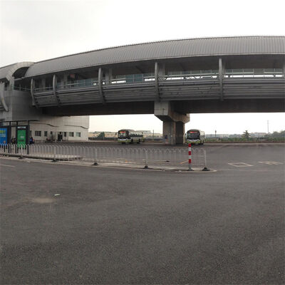 Low Maintenance Steel Space Frames with Easy Installation Providing Structural Support and Fast Construction Assembly