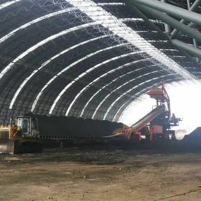 Hot Dip Galvanised Steel Framed Buildings Arch Structural Space Frame 300m