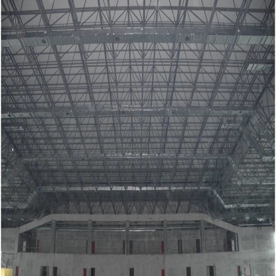 S355JR Metal Warehouse Roof Truss 50mm 0.8mm For Coal Storage Shed