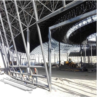 Q235 Q345 Metal Frame Roof Customized Light Steel Frame Structure Punching