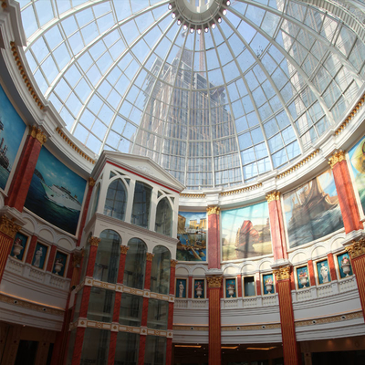 Stable Aesthetic Large Round Dome Skylight Bending Warehouse