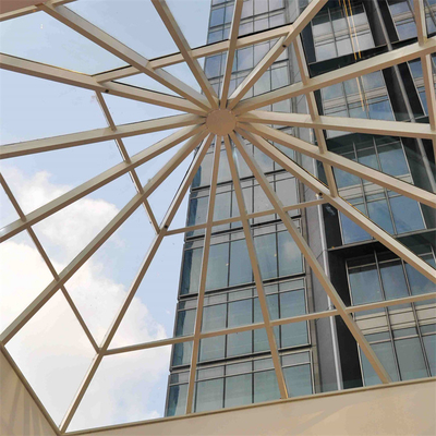 Portable Circular Roof Dome Skylight Light Metal Durable For Outdoor Structure
