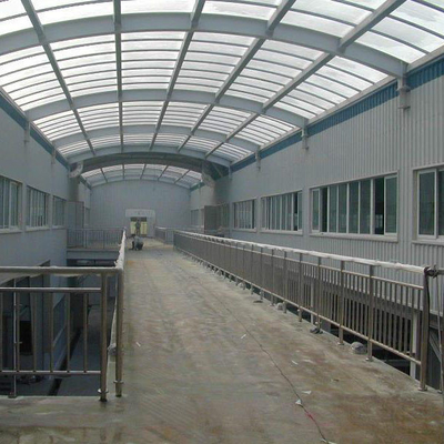 Q235 Flat Roof Dome Lights Retractable Glass Dome Skylight EPS