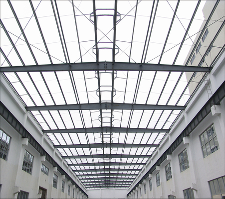 Prefab Metal Roof Dome Skylight Installation PU For Building Construction
