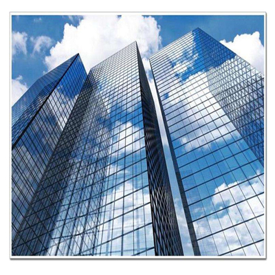 Q355 Commercial Curtain Wall Products Glazing Curtain Wall Framing System