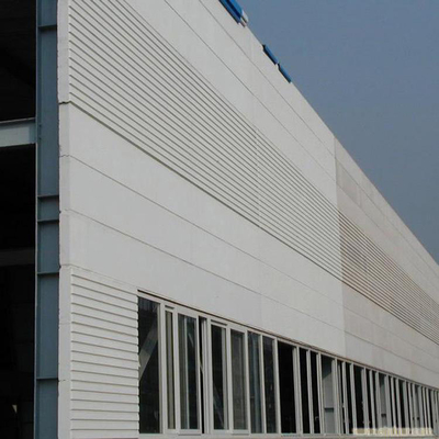Q355 Double Skin Curtain Wall 0.36mm Structural Curtain Wall Cladding System