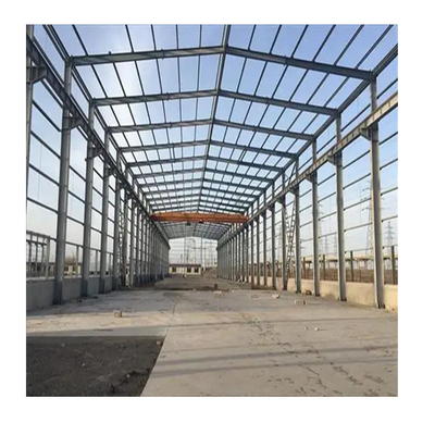 Q355 CAD Structural Steel Portal Frame Bending For Warehouse