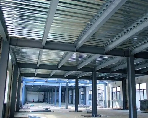 Prefabricated Steel Shed Portal Frames Truss Welding For Big Steel Structure