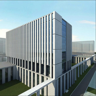 Fashion design Low-E glass building facades double glazed glass curtain wall