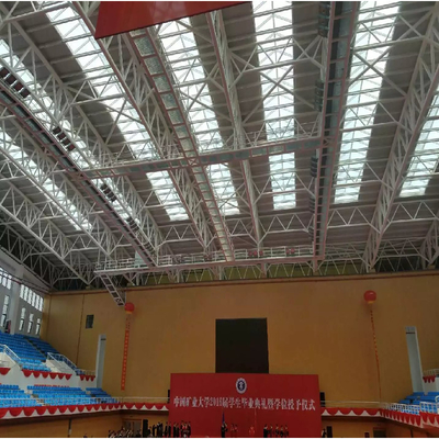 Customized Structural Steel Trusses 950mm Single Slope Roof Truss 50mm