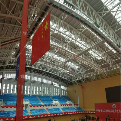 Factory Price Light Steel Prefab Steel Roof Trusses For Building Construction Stadium Roof Station Roof System ISO GB Free Design