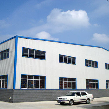 Q235B Long Span Portal Frame Bracing Rigid Portal Frame Beam