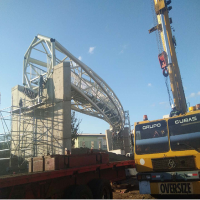 Stability EPS Steel Space Frame Roof Suspension Great 0.326-0.8mm