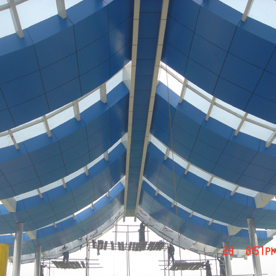 Q235 PU Membrane Metal Roof Maintenance 150mm For Outdoor Stage