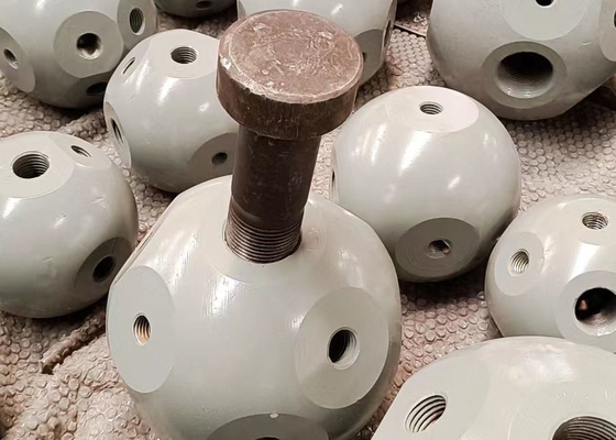 Q355 Hot Dip Galvanizing Grid Bolt Ball Space Frame Ball Welding Durability