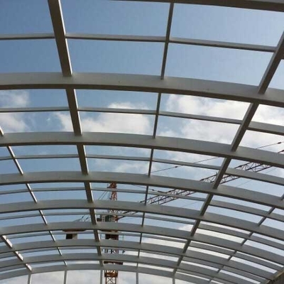 Prefab Curb Mounted Roof Dome Skylight Large Span 820mm Roof Cutting