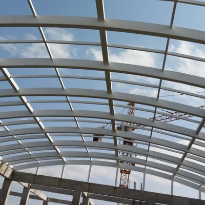 Prefab Curb Mounted Roof Dome Skylight Large Span 820mm Roof Cutting