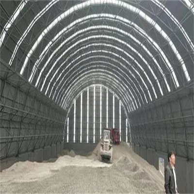 S235JR Multi Slope 3D Space Frame Truss 100m For Airplane Hangar Construction