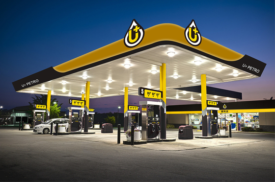 S235JR Gas Station Canopy Structure 50mm-150mm Roof Single Slope