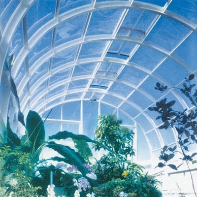 Retractable EPS Acrylic Roof Dome Skylight System For Aluminium Structure