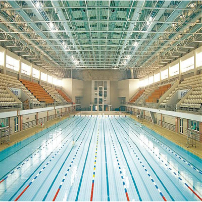 S355JR Football Stadium Structure Design EPS Roof Bending For Basketball Gym