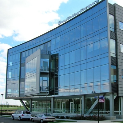 Rockwool Aluminium Curtain Wall Exterior Glazing 120mm Aluminum Alloy Extrusion