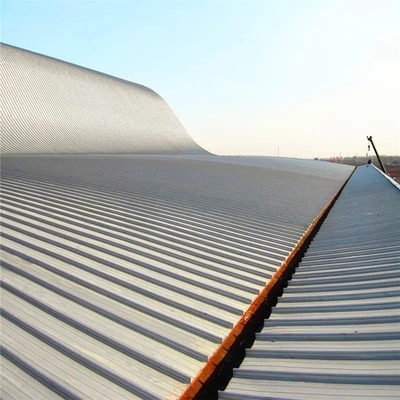 S355JR Industrial Standing Seam Metal Roof Repair 50mm Double