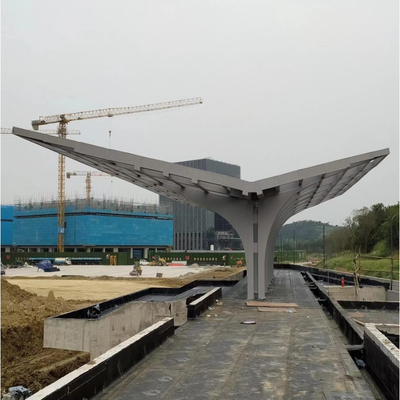 Pitched Steel Portal Frame Roof Lack Of Symmetric Steel Structure