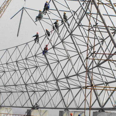 Bolt Ball Steel Structure Frame Design Building Installation