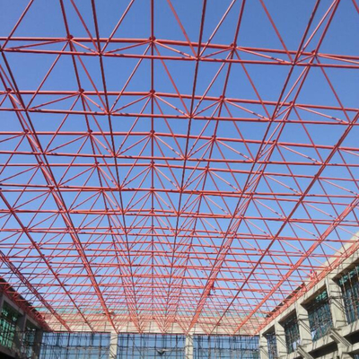 Prefabricated Q235 Q345 Q355 Steel Frame Building For Great Long Span