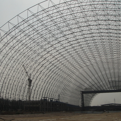 Prefabricated Q235 Q345 Q355 Steel Frame Building For Great Long Span