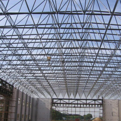 Q235 Steel Structural Building Prefabricated Steel Shed Easy To Assemble