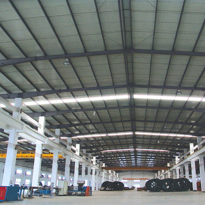 Great Long Span Q235 Steel Structure Plant Prefabricated Design