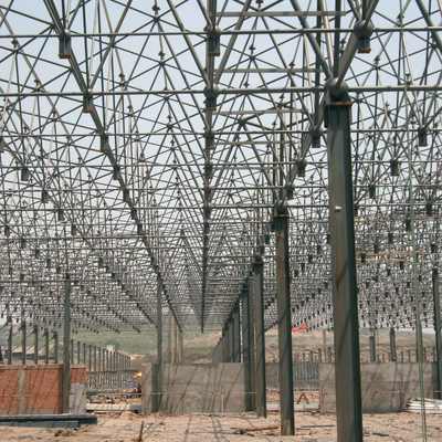 Light Steel Structural Plant Curved Shed Prefab Design