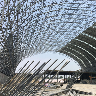 Large Span Prefabricated Design For Steel Space Frame Structure