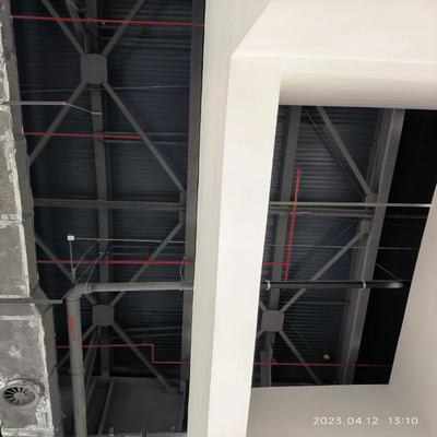 Q235B Single Bay Steel Structure Warehouse Roof CAD For Hall Shed