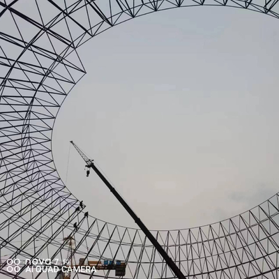 Prefabricated Light Steel Frame Building Structure Construction 70m And 90m Diameter For Stoge