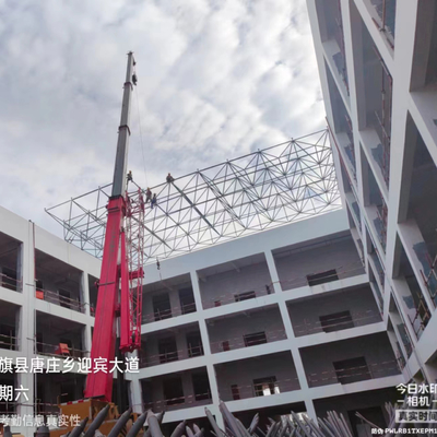 Q235 Prefabricated Light Steel Frame Building Structure School Construction Large Diameter