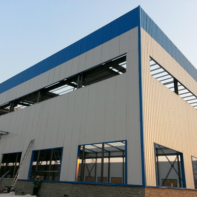 Large Span Steel Structure Warehouse Prefab Design For Steel Roof