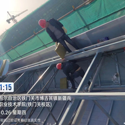 Q235 Galvanized Steel Truss Structure Large Bending Capacity Gray Color