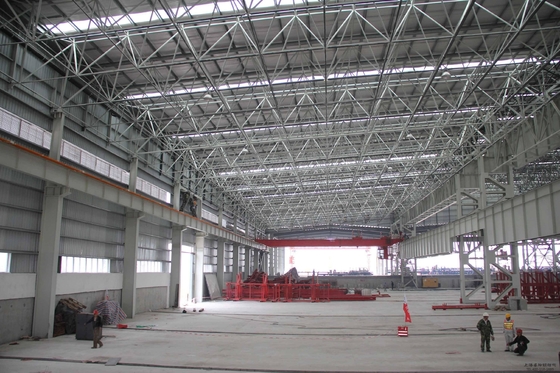 Prefabricated Steel Structure Building Large Span Steel Truss Structure