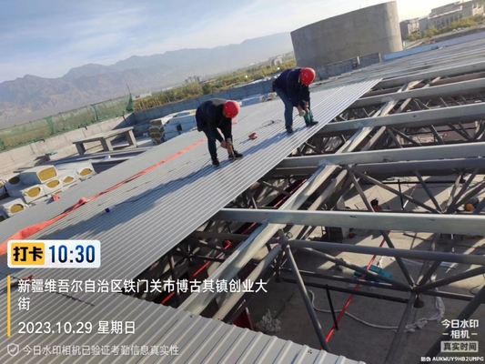 Prefabricated Long Span Steel Structure Steel Truss Structure Roofing