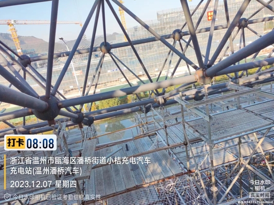 High Load Capacity Space Frame Connector With Bolted Connection Type For Construction