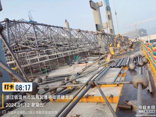 High Load Capacity Space Frame Connector With Bolted Connection Type For Construction