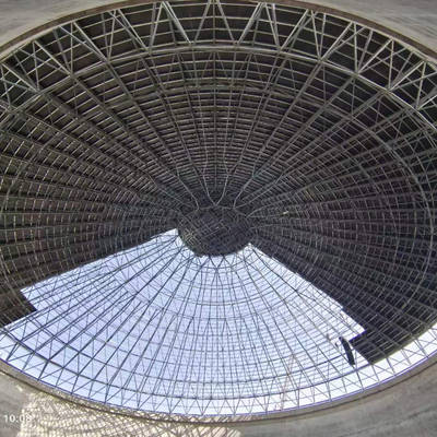 Steel Space Frame Airport Garage Plant Building Roofing Structure