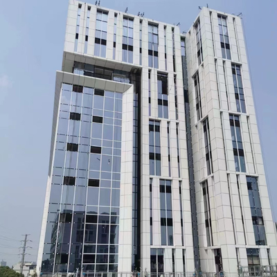 Hospital Building Aluminum Glass Curtain Wall Facade Modern Design