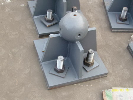 Galvanized Q345 Space Frame Node Assembly For Steel Structure And Space Frame